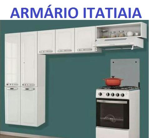 Belissimo Armario Aerio Itatiaia de Aço(Entrega+Montagem+Instalação)559,00