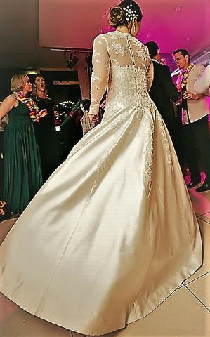 Vestido de noiva LINDÃO + sapato - Foto 4