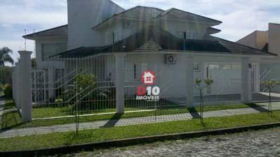 Casa com 4 dormitórios à venda por r$ 1.550.000 - cristo rei - são leopoldo/rs
