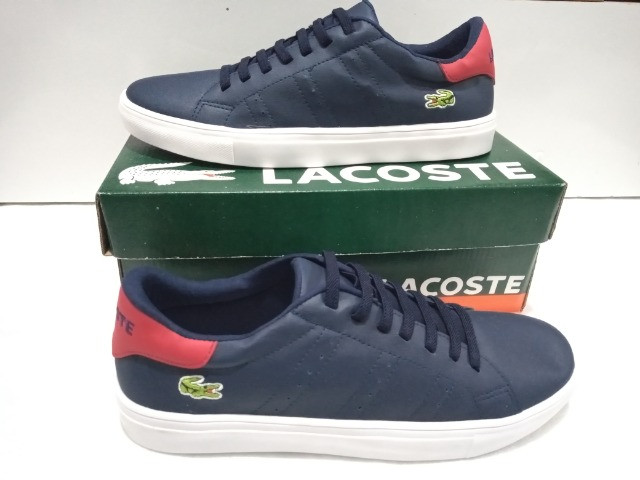tenis lacoste masculino azul marinho