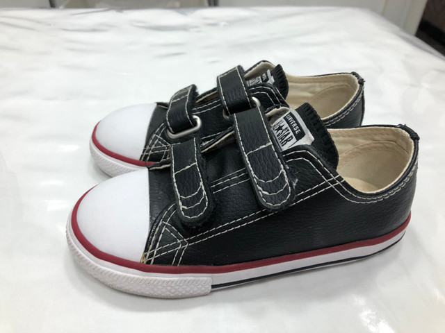 tenis all star infantil de couro