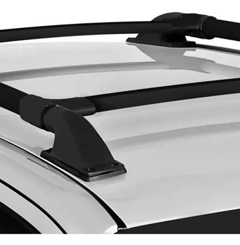 Rack Bagageiro de Teto Hilux 2003 à 2015 Preto Colado  - Foto 2