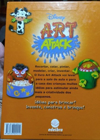 Livro Art Attack Disney ( Crie - Brinque ) - Foto 4