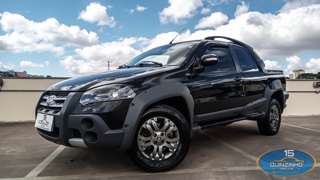 FIAT STRADA ADVENTURE 1.8 8V  FLEX   CABINE DUPLA 