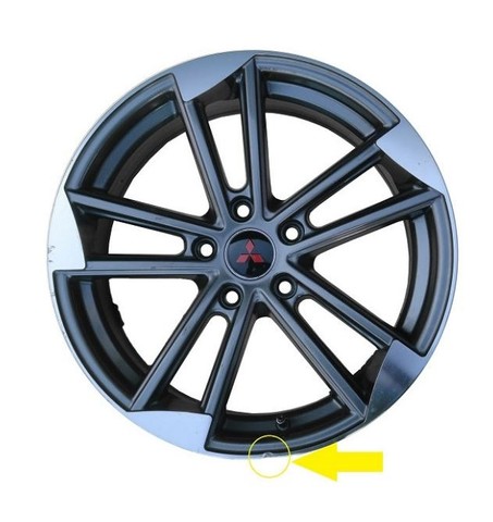 Roda Liga Leve Aro 17 Tala 7,5 5x114,3 Mitsubishi Usada - Jogo - Foto 2