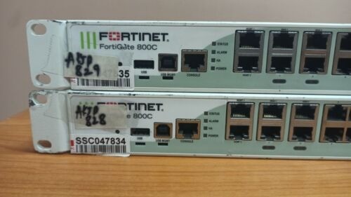  FortiNet FortiGate 800C 22 Port Gigabit UTM Firewall 02 unidades - Foto 2