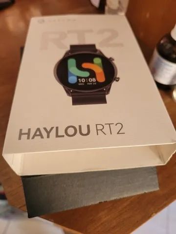 Relógio Smartwatch Haylou Ls10 Rt2 Preto Versão Global Original