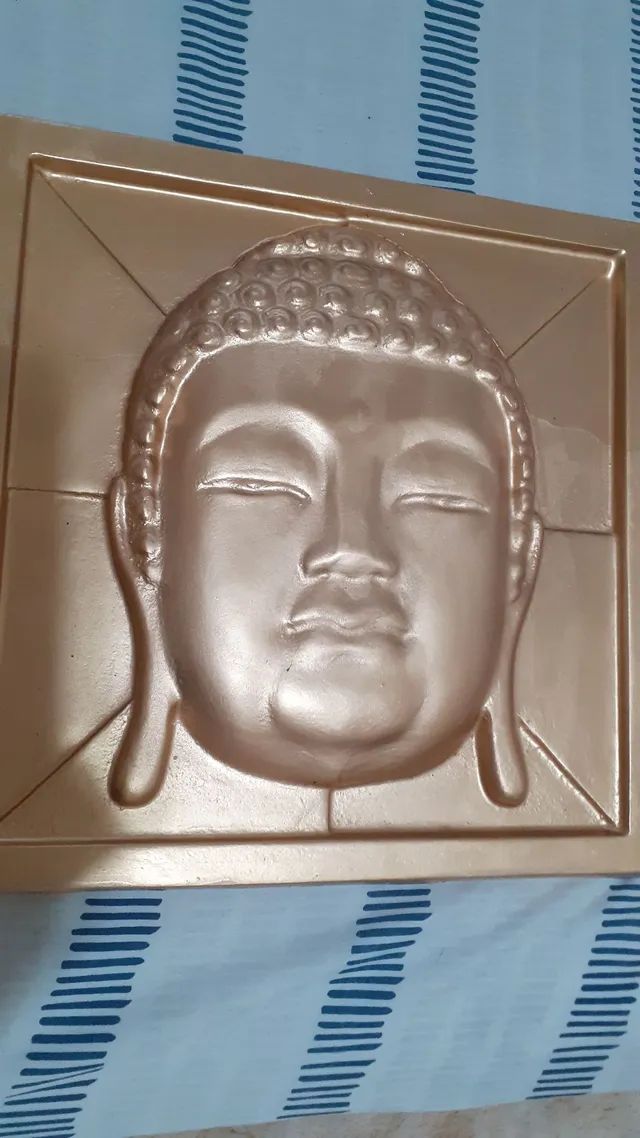 PLACA COM ROSTO DE BUDA. - Foto 2
