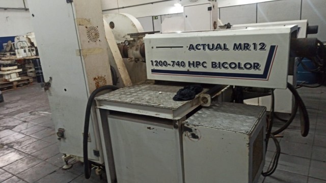 Conjunto de fechamento injeção da maquina rotativa himaco Actual MR-12 - Foto 5