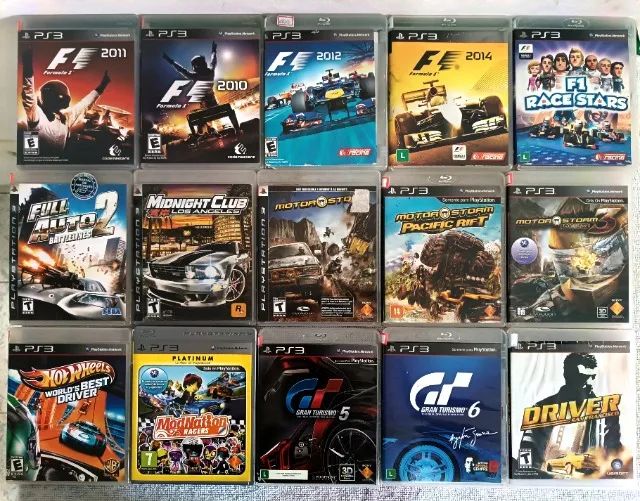 Jogos de Corrida Original Ps3 - Ac cartão - Videogames - Bangu