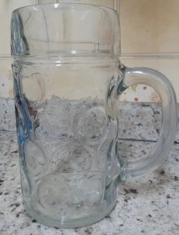 Caneca Faxe em Vidro 1,3 Litro- Alemã Gigante- Peça p Colecionador - Foto 5