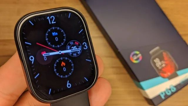 Colmi P68 Smartwatch 2.04 ''tela Amoled - faz ligação - Novo!