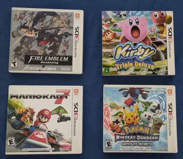 Jogos Nintendo 3ds - Pokemon, Mario, Kirby, Fire Emblem