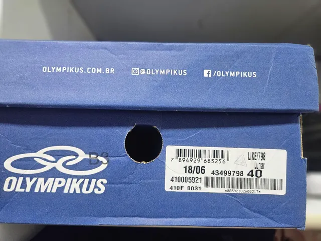 IMPERDÍVEL ÚLTIMOS PARES APROVEITE JÁ! TÊNIS OLYMPIKUS NÚMERO 40