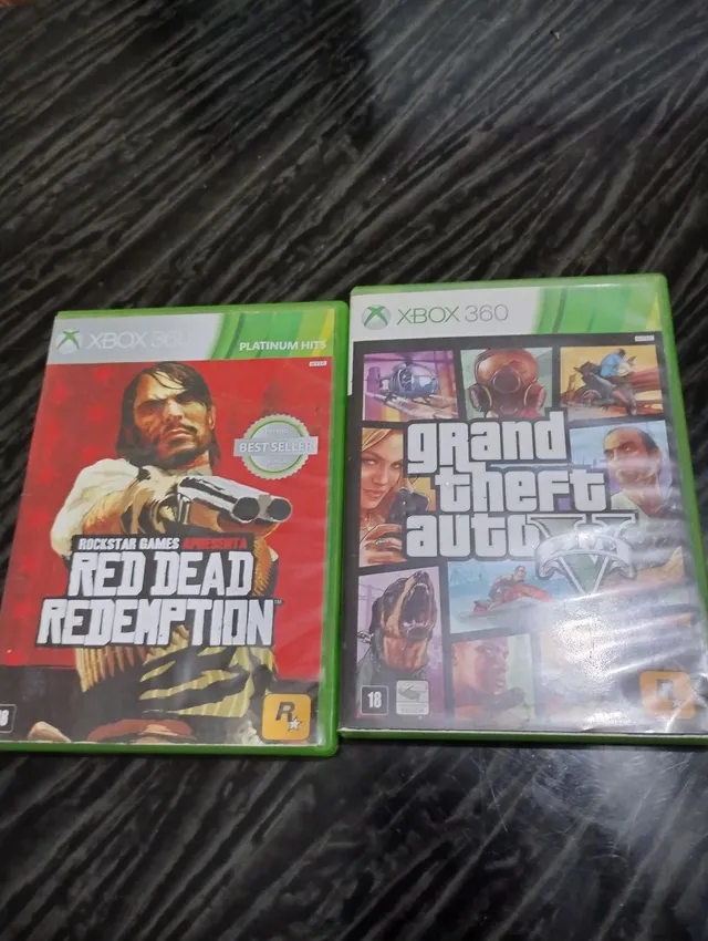 Vendo a Capa sem O Dvd Read Dead Redemption Xbox 360.Sem O Cd, Jogo de  Computador Xbox Usado 93003453