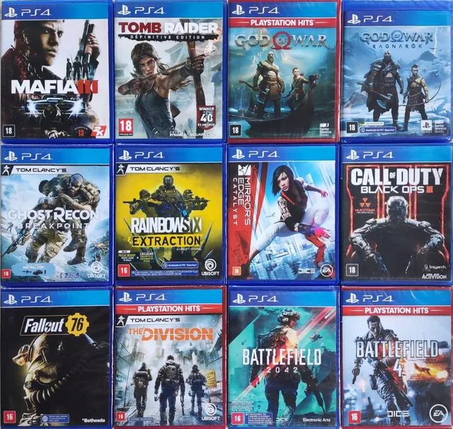 Jogos p/ PS4 & PS5 mídia física - Videogames - Paranoá, Brasília 1254113599