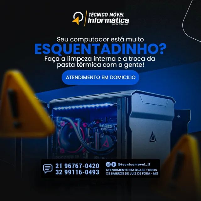 Limpeza interna de computadores e notebooks - Foto 2