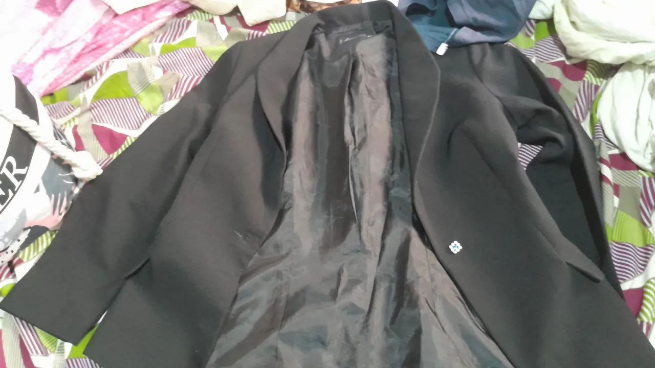 Blazer Preto Feminino - Foto 4