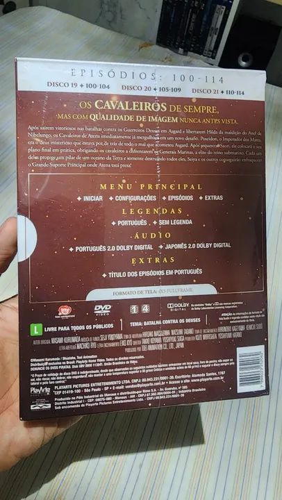 Dvd Os cavaleiros Do Zodíaco Phoenix Box Lacrado - Foto 2