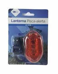 Lanterna Pisca Alerta Para Bicicleta Lk-013 Luatek - Foto 2