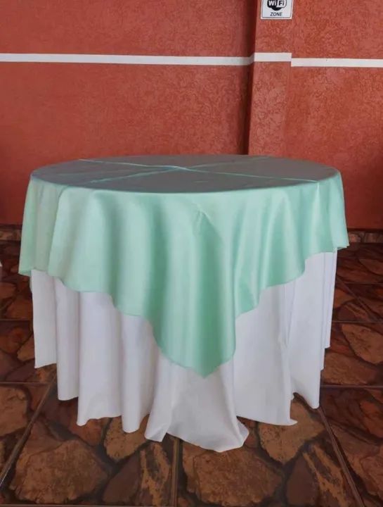 Toalha cobre manchas quadrada - festa, buffet