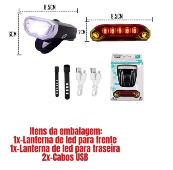KIT LANTERNA BIKE - Foto 2
