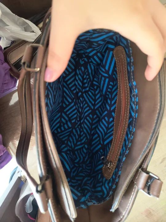 Bolsa feminina em couro - Foto 3