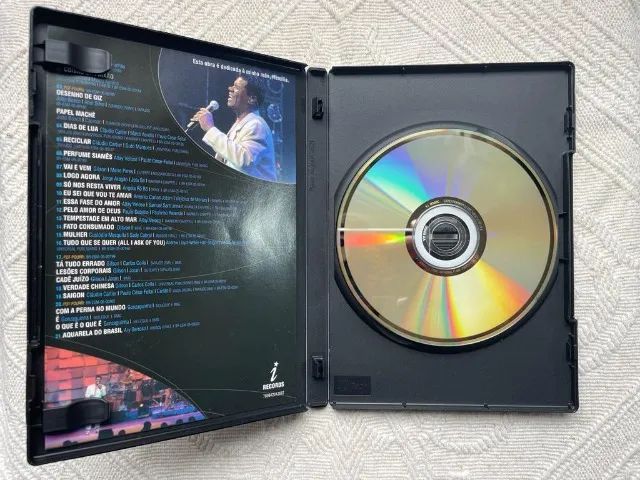 DVD Emílio Santiago - O Melhor das Aquarelas - Foto 4