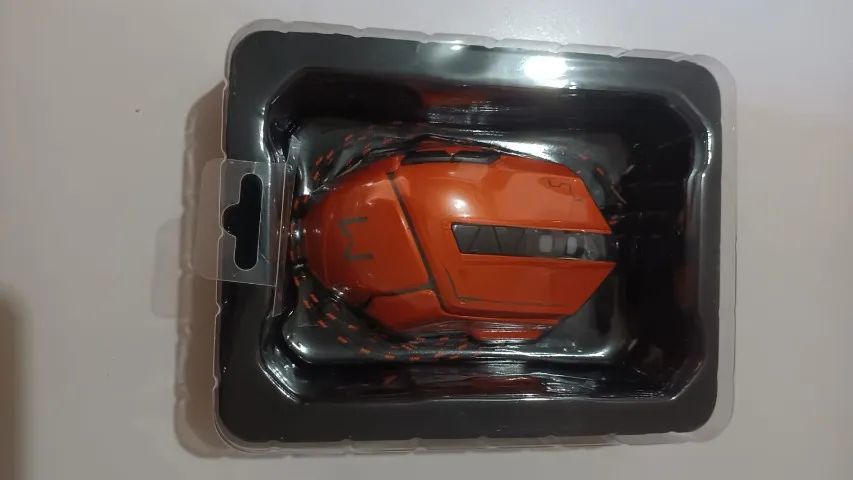 Mouse Gamer Warrior 3.200dpi usb Laranja - Foto 3
