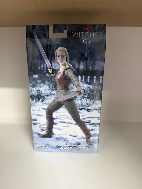 Figura de Ação The Witcher Ciri e Jaskier netflix  - Foto 4