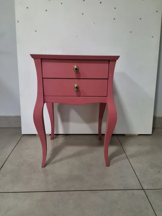 Cômoda/Criado-Mudo feminino rosa (Marca:Líder)