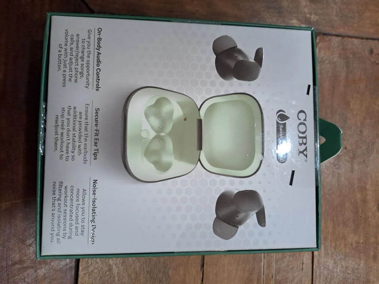 FONES DE OUVIDO ESPORTIVOS - IMPORTADOS DOS USA - ORIGINAIS MARCA COBY