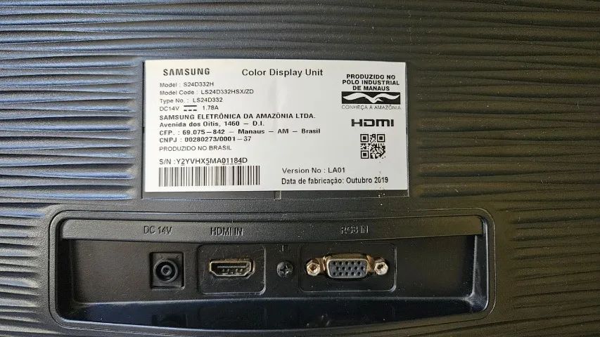 Monitor Samsung 24 Polegadas Full HD Com Caixa - Foto 3