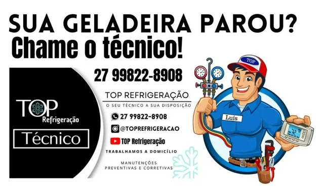 Top Refrigeração disponíveis em todas plataformas digitais