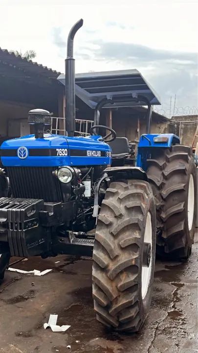 Trator New Holland 7630 - Usado. Extremamente Novo! - Foto 4