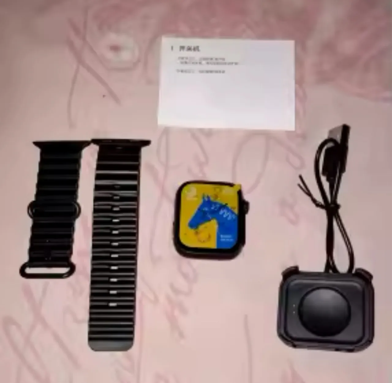 Smartwatch com pulseira extra