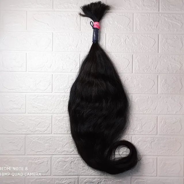 Cabelo Humano 95cm 132g 19,00 Preto, Ond - Foto 2