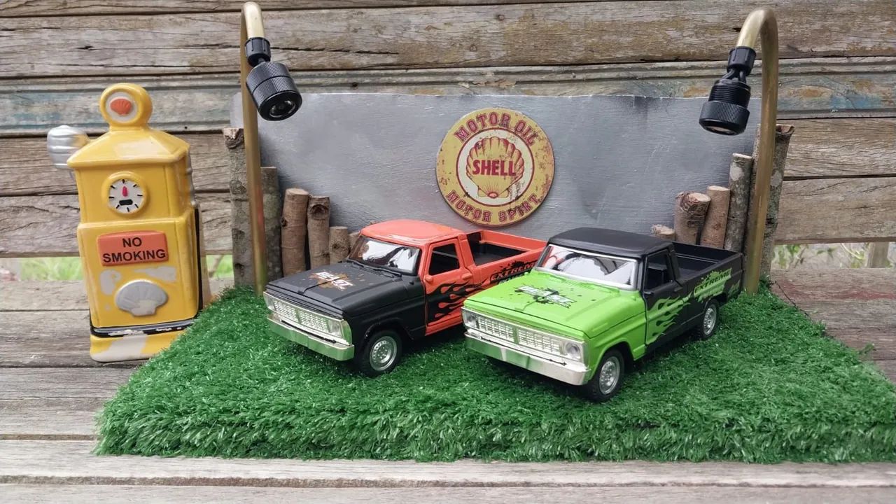 Miniatura de carro 1:24 pick-up Extreme power