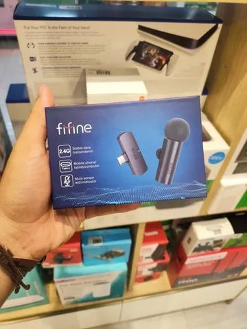 Microfone Wireless FIFINE M6 Tipo C - Loja Fisica 