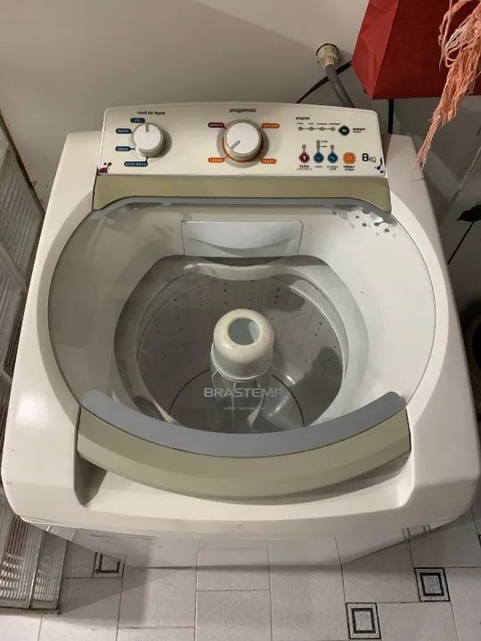 Lavadora Brastemp Clean BWB08A 8Kg 110 V - Foto 2