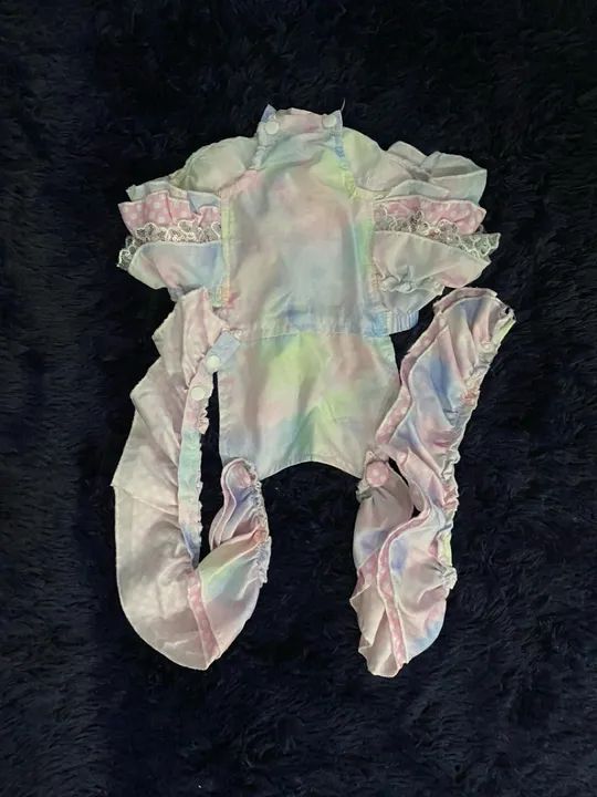 Body tie dye veste de 8 meses a 1 ano e meio