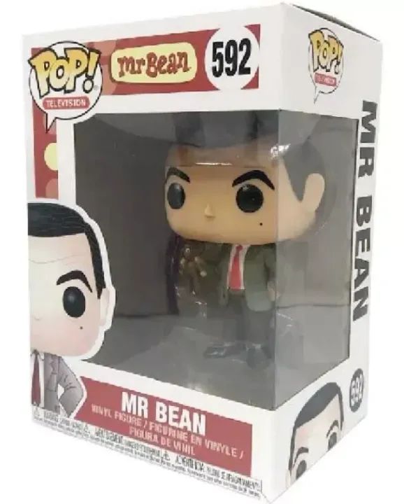 boneco funko pop television mr. mister bean #592 original - Foto 2