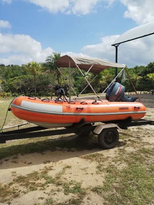 Barco Inflável para 5 Pessoas - Foto 2