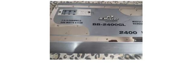 Módulo Amplificador De Potência Para Carro B.buster Bb-2400g - Foto 2