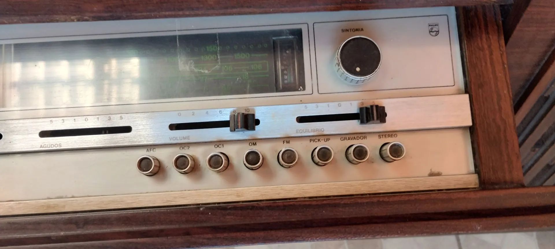 Balcão Rádio, radiola vitrola toca disco Philips Vintage - Foto 3