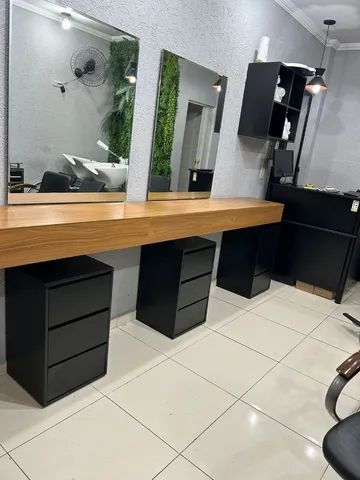 BANCADA TODA EM  MDF FREIJO 