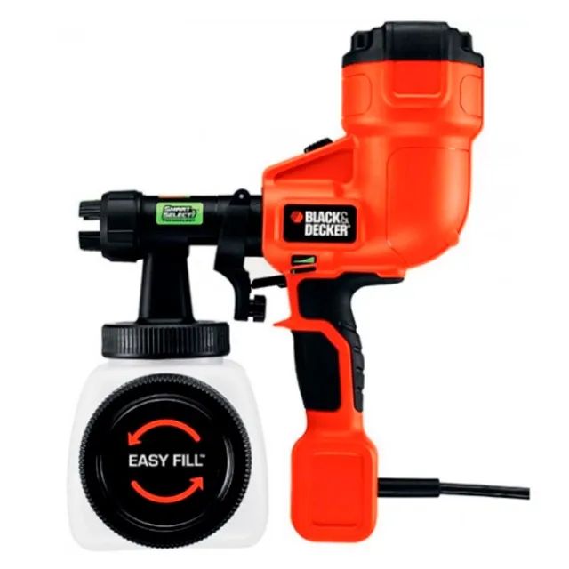 PISTOLA PINTURA E PULVERIZADOR B X.PRES. 278W 220V BDPH200B-B2 BLACK & DECKER - Foto 3