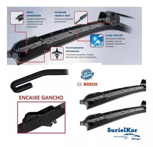 Limpador Vidro Original Honda Novo City 2022 2023 2024 Bosch - Foto 4