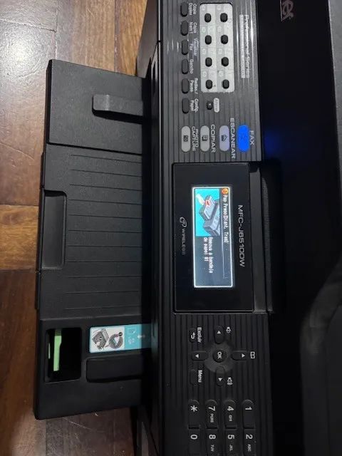 Impressora Jato de tinta Brother A3 modelo MFC-J6510DW rede - Wifi - Foto 4