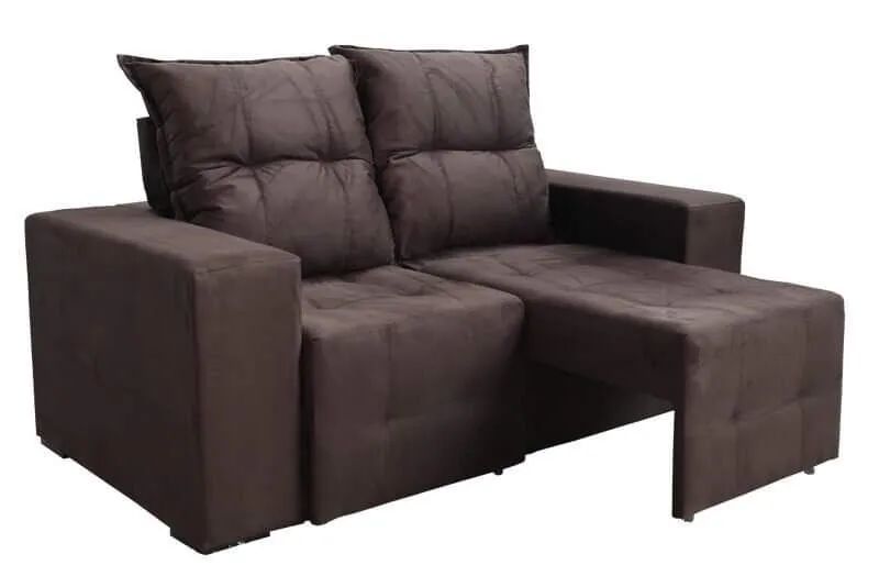 Sofá Retrátil e reclinavel Espanha 1,50m PR Z15 - Foto 6